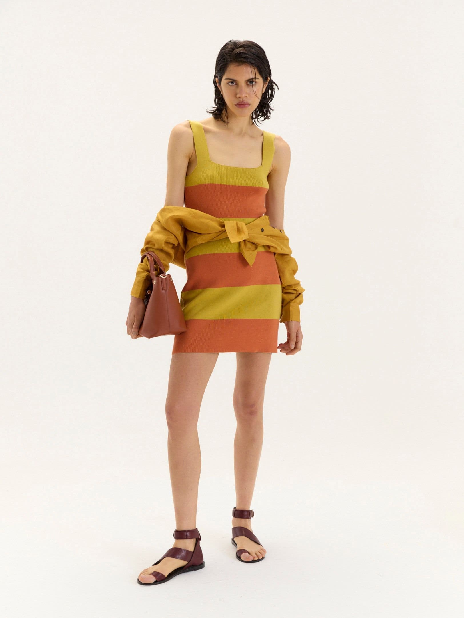 Vestido Alfonsa Rayado